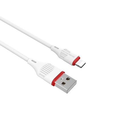 Лот: 18714419. Фото: 1. Кабель USB - Apple lightning Borofone... Шлейфы, кабели, переходники