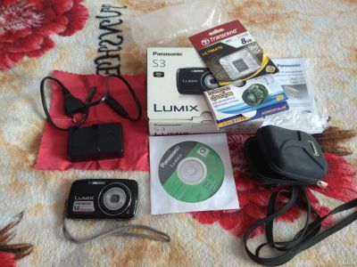 Лот: 12985108. Фото: 1. фотоаппарат Panasonic Lumix DMC-S3. Цифровые компактные