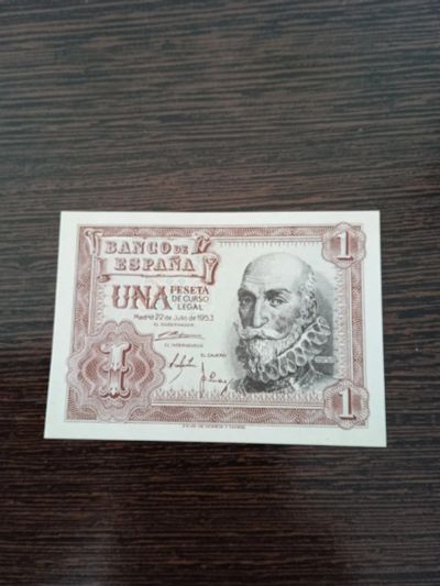 Лот: 23906413. Фото: 1. 1 песета 1953 UNC. Европа