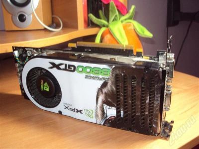 Лот: 686868. Фото: 1. XFX GeForce 8800 GTX 768MB DDR3... Видеокарты