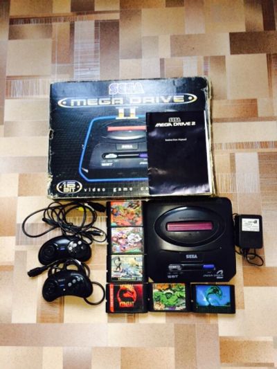 Лот: 5203019. Фото: 1. Легендарная SEGA mega drive... Игровые приставки, консоли