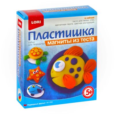 Лот: 16141059. Фото: 1. Магниты из теста "Подводные друзья... Для рукоделия