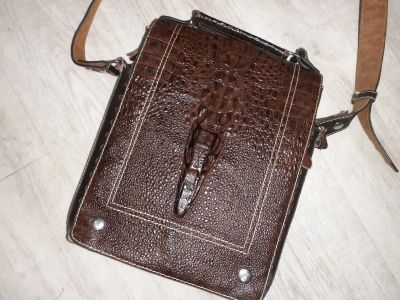 Лот: 17170582. Фото: 1. Барсетка Сумка с крокодилом. Сумки