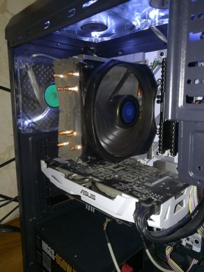 Лот: 17396895. Фото: 1. Видеокарта GeForce GTX 1070 Asus... Видеокарты
