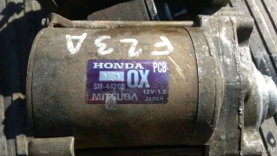 Лот: 13686568. Фото: 1. Стартер Honda civic. Двигатель и элементы двигателя