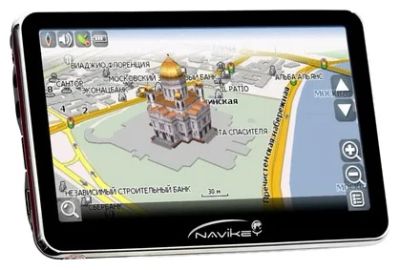Лот: 11041794. Фото: 1. Портативный навигатор GPS Navikey... GPS-навигаторы