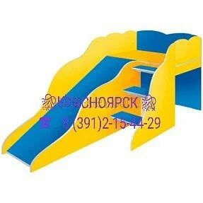 Лот: 10981323. Фото: 1. Горка игровая с лесенкой. Мебель для детских садов