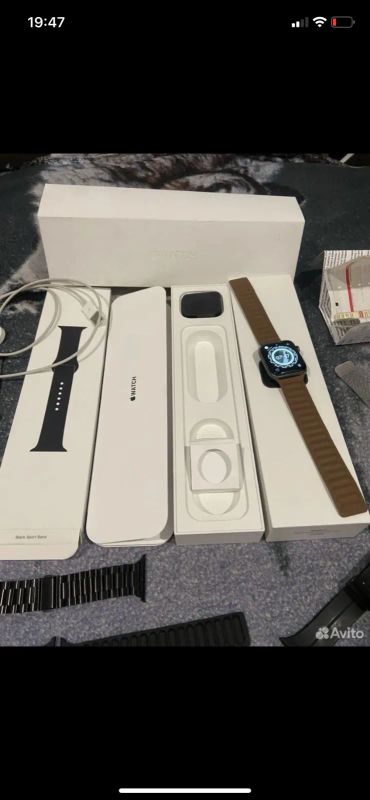 Лот: 21993673. Фото: 1. Apple Watch 5 44MM. Смарт-часы, фитнес-браслеты, аксессуары
