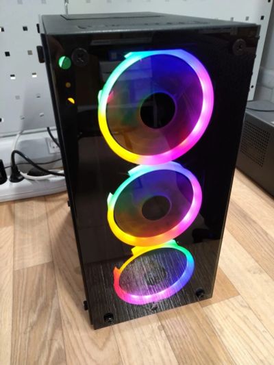 Лот: 17319202. Фото: 1. Игровой ПК. Ryzen 5 3400G (4 ядра... Компьютеры в сборе