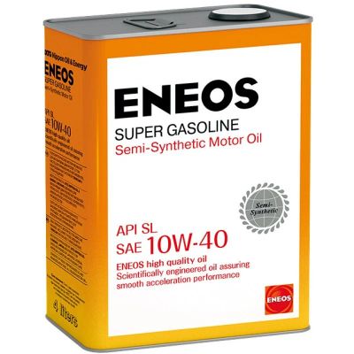 Лот: 13633183. Фото: 1. Eneos Super Gasoline SL 10W-40... Масла, жидкости