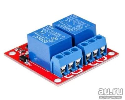Лот: 10716015. Фото: 1. Arduino Модуль двухканального... Реле, тумблеры, переключатели