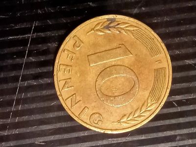 Лот: 19549154. Фото: 1. Монета Германии 10 пфеннигов 1972. Германия и Австрия