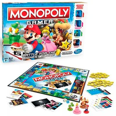 Лот: 16981233. Фото: 1. Hasbro Monopoly Монополия Геймер... Детские настольные игры