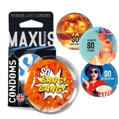 Лот: 24255476. Фото: 1. Презервативы классические Maxus... Презервативы