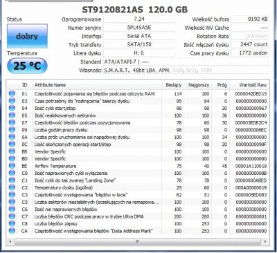 Лот: 4953557. Фото: 1. Seagate st9120821as. Жёсткие диски (HDD)