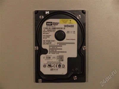Лот: 587612. Фото: 1. HDD Western Digital 40GB. Жёсткие диски (HDD)