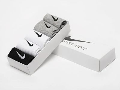 Лот: 24975178. Фото: 1. Носки длинные Nike - 5 пар. Другое (одежда, обувь, галантерея)