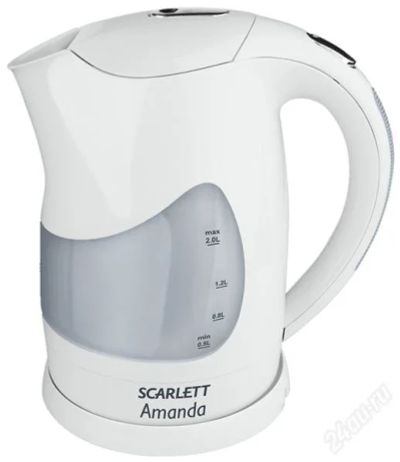 Лот: 2636586. Фото: 1. Чайник Scarlett-225 1,8л. 2,2кВт... Чайники, кофемашины, кулеры
