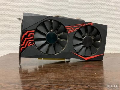 Лот: 13335629. Фото: 1. Игровая Видеокарта Asus rx 570... Видеокарты