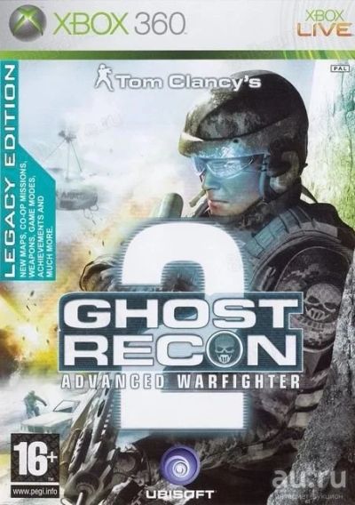 Лот: 15535702. Фото: 1. Tom Clancy's Ghost Recon Advanced... Игры для консолей