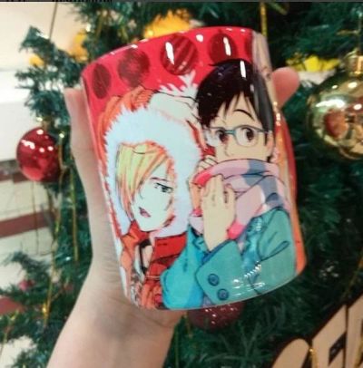 Лот: 10623593. Фото: 1. Кружка Yuri!!! on Ice Юрий на... Другое (коллекционирование, моделизм)