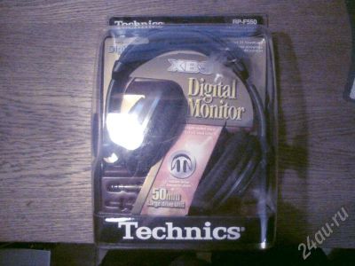Лот: 208434. Фото: 1. Technics RP-F550E-S. Наушники, гарнитуры