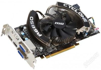 Лот: 2170129. Фото: 1. MSI Radeon 6850. Видеокарты
