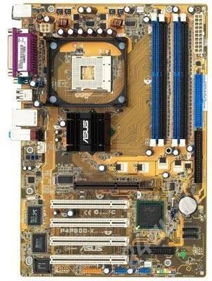 Лот: 630761. Фото: 1. s478 ASUS P4P800-X i865PE, Celeron-CeleronD-Pentium4... Материнские платы