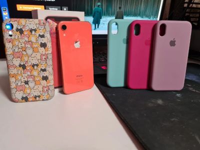 Лот: 17691520. Фото: 1. iPhone Xr Coral 64gb. Смартфоны