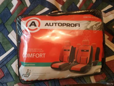 Лот: 16175125. Фото: 1. Авточехлы Autoprofi Comfort COM-1105... Чехлы, коврики, оплетки руля