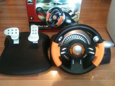 Лот: 1472564. Фото: 1. Genius Speed Wheel 3MT. Рули, джойстики