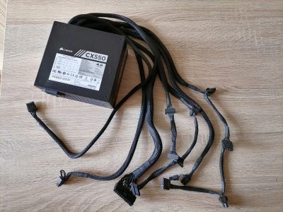 Лот: 17393279. Фото: 1. Блок питания Corsair CX 550W. Корпуса, блоки питания