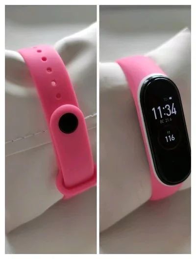 Лот: 16190429. Фото: 1. Ремешок Xiaomi Mi Band 3 и Mi... Смарт-часы, фитнес-браслеты, аксессуары