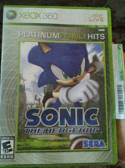 Лот: 12595830. Фото: 1. Sonic the Hedgehog 2006 (Xbox... Игры для консолей