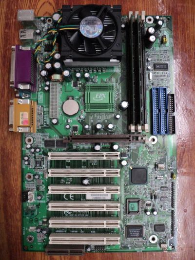 Лот: 4638823. Фото: 1. EPoX EP-3PTA(s370) / Celeron 1200MHz... Материнские платы