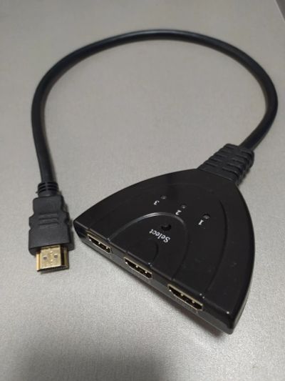 Лот: 16241105. Фото: 1. HDMI сплиттер. Шнуры, кабели, разъёмы