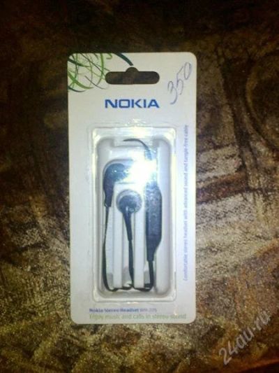 Лот: 1302992. Фото: 1. наушники (nokia)оригинальные... Красноярск