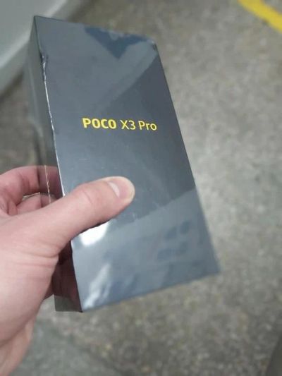 Лот: 17596448. Фото: 1. POCO X3 pro 6/128, Новый, запечатан... Смартфоны