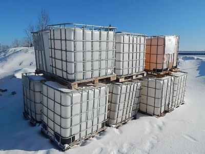 Лот: 5288177. Фото: 1. Емкости (еврокуб), в металлическом... Баки, ёмкости