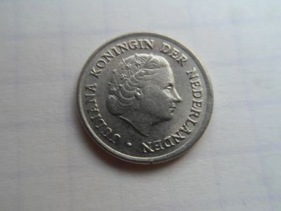 Лот: 9911892. Фото: 1. Нидерланды 10 центов 1958. Европа