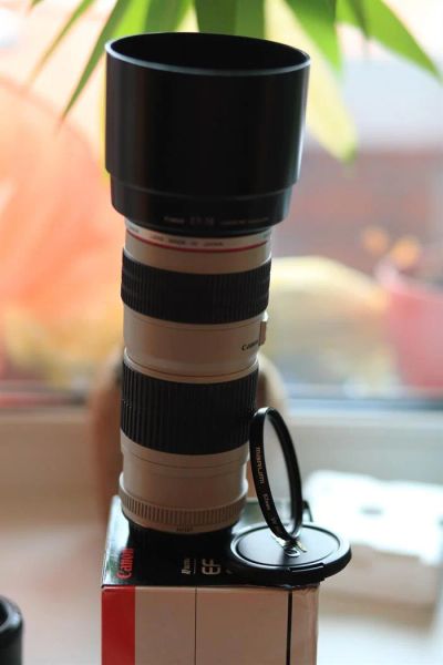Лот: 3851995. Фото: 1. Замечательный объектив Canon 70-200mm... Объективы