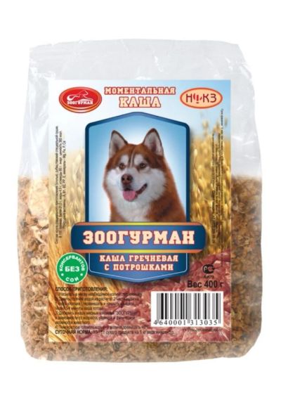 Лот: 5317164. Фото: 1. Каша Зоогурман для собак, гречневая... Корма