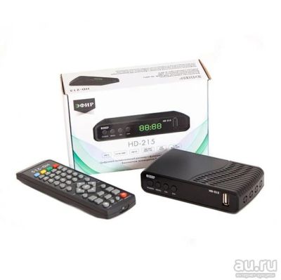 Лот: 13434630. Фото: 1. Тюнер для цифрового DVB-T2 HD... Другое (смартфоны, связь, навигация)