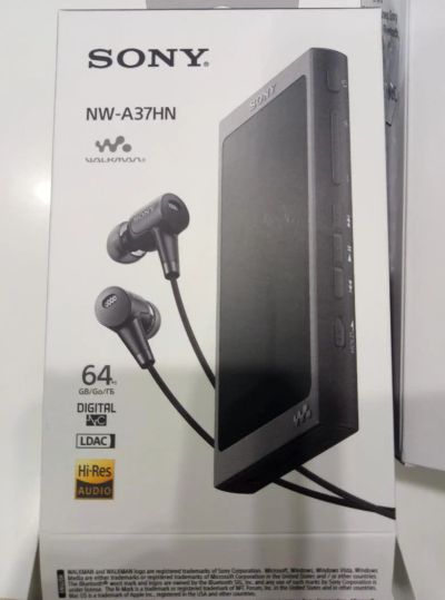 Лот: 8642090. Фото: 1. MP3 плеер SONY NW-A37HN HI-res... Плееры