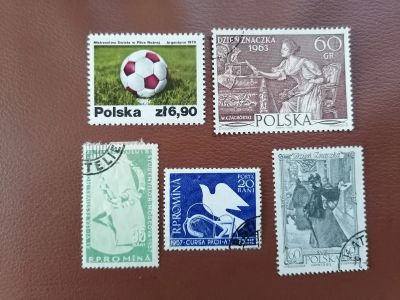 Лот: 25704343. Фото: 1. Набор марок Польши. Марки