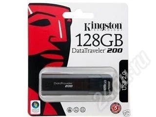 Лот: 247610. Фото: 1. Kingston 128GB DataTraveler 200. USB-флеш карты