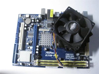 Лот: 1445633. Фото: 1. 4 ЯДРА! Материнская плата. ASROCK... Материнские платы