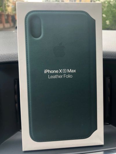 Лот: 15959823. Фото: 1. Кожаный чехол для IPhone Xs Max... Чехлы, бамперы