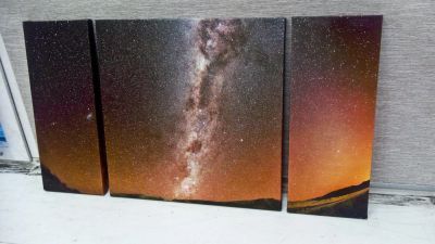 Лот: 4958265. Фото: 1. Модульная картина "Млечный путь... Произведения