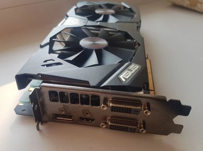 Лот: 11802343. Фото: 1. Видеокарта Asus Strix Geforce... Видеокарты